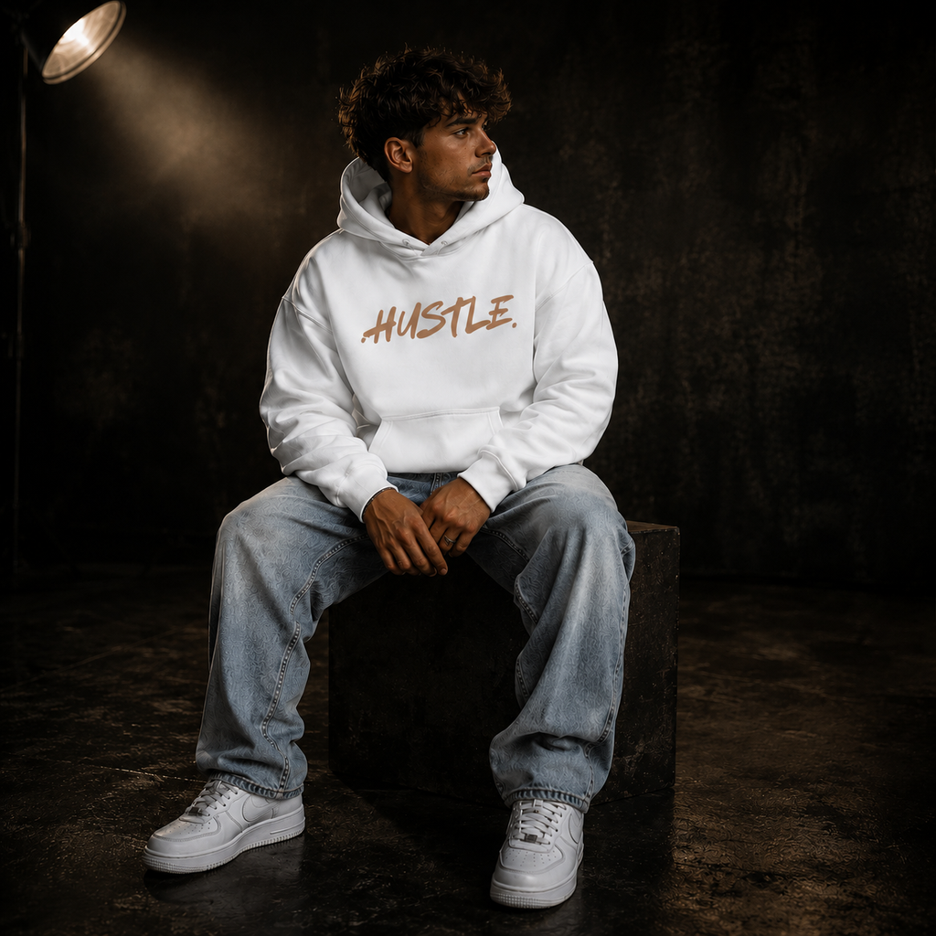 HUSTLE- Mens Hoodie
