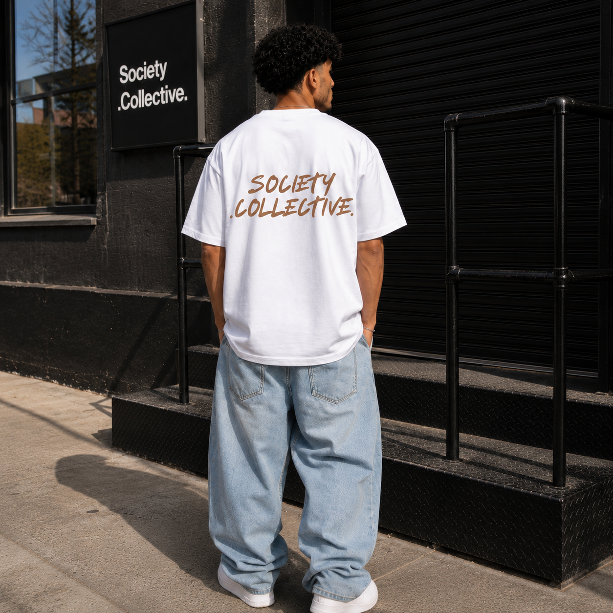 Hustle Tee — Oversized Men’s T‑Shirt