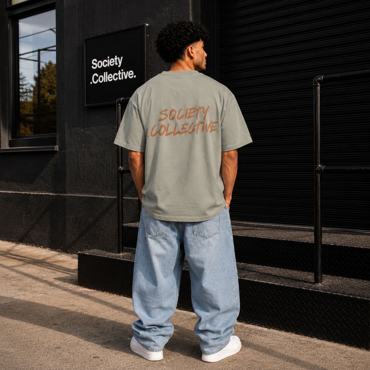 Hustle Tee — Oversized Men’s T‑Shirt