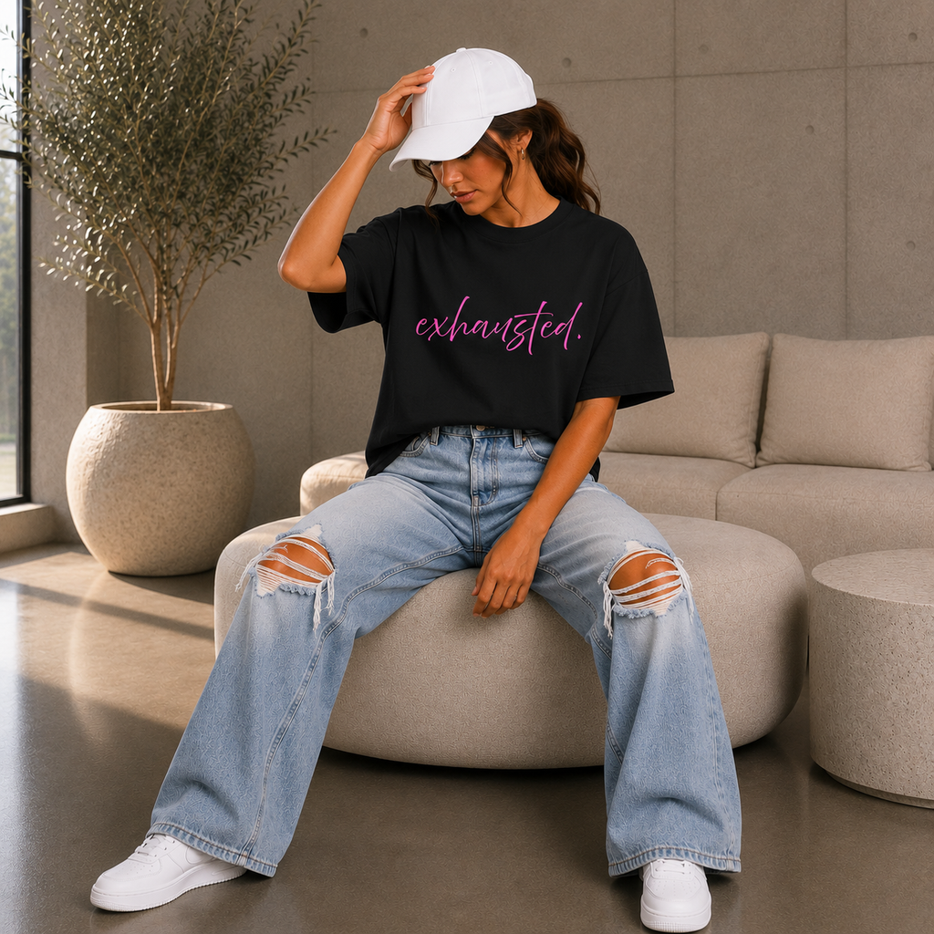 Exhausted Tee