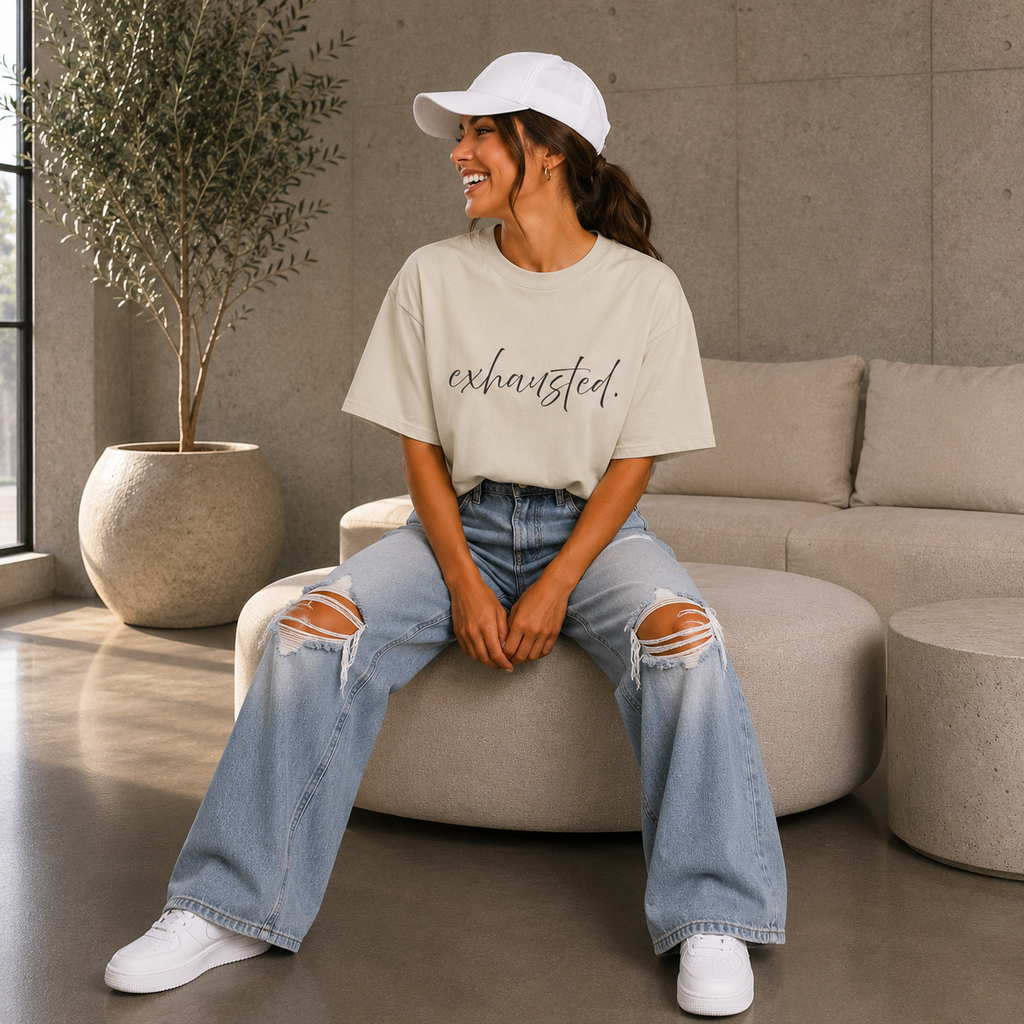 Exhausted Tee