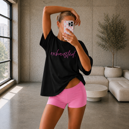 Exhausted Tee
