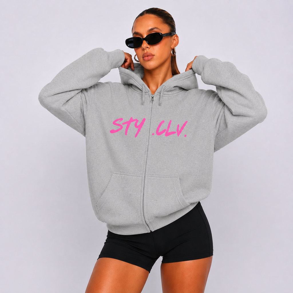 Zip Hoodie —