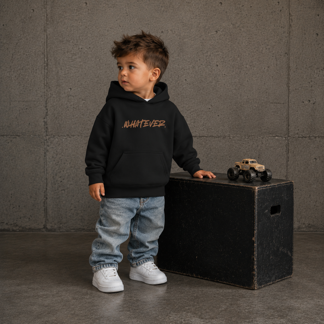 'WHATEVER.' - Kids Hoodie